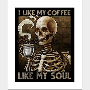 Black Coffee Drinker Posters and Art